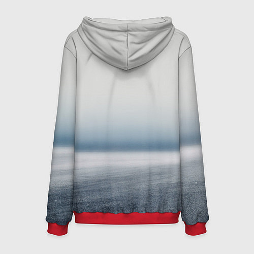 Мужская толстовка Итальянский суперкар Lambo Huracan / 3D-Красный – фото 2