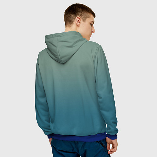 Мужская толстовка Tank 500 / 3D-Синий – фото 4