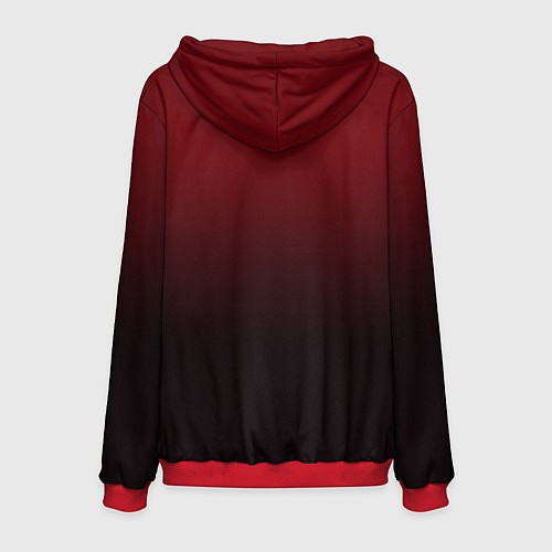 Мужская толстовка Lamborghini Diablo / 3D-Красный – фото 2