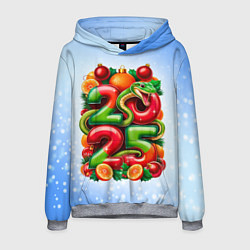 Мужская толстовка Змеи к нам приходят 2025