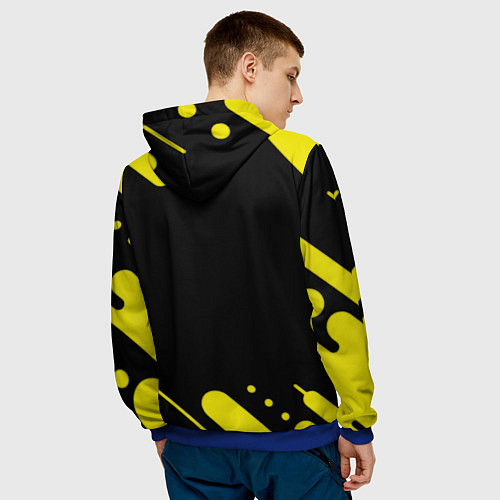 Мужская толстовка Lakers club / 3D-Синий – фото 4