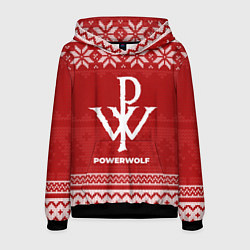 Мужская толстовка Новогодний Powerwolf