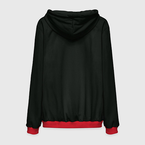 Мужская толстовка Извне тук-тук / 3D-Красный – фото 2