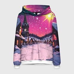 Мужская толстовка Закат рождества