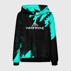 Мужская толстовка Warframe краски голубые