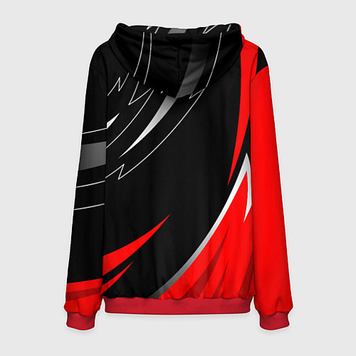 Мужская толстовка Exeed - red uniform / 3D-Красный – фото 2