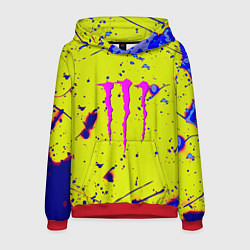 Мужская толстовка Monster energy краски