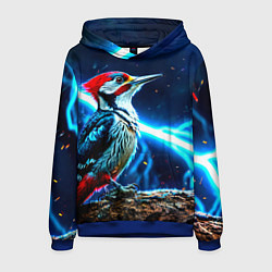 Мужская толстовка Дятел в грозу