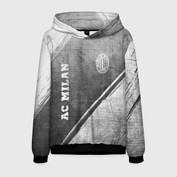 Мужская толстовка AC Milan - grey gradient вертикально