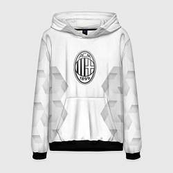 Мужская толстовка AC Milan white poly