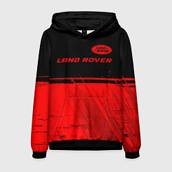 Мужская толстовка Land Rover - red gradient посередине