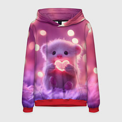 Мужская толстовка Милый грызун с сердечком