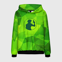 Мужская толстовка Cowboy Bebop green poly