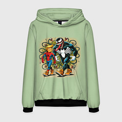 Мужская толстовка Venom and Spider-Trump - meme