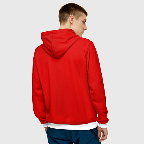 Мужская толстовка Сухопутные войска / 3D-Белый – фото 4