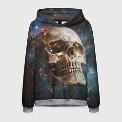 Мужская толстовка Череп - космос