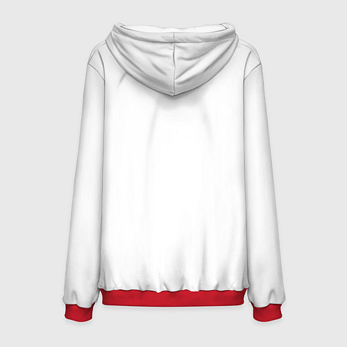 Мужская толстовка Леон - Жан и Натали / 3D-Красный – фото 2