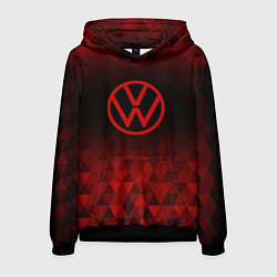 Мужская толстовка Volkswagen red poly