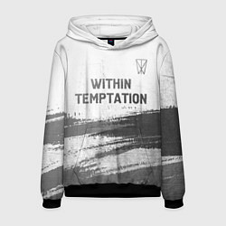 Мужская толстовка Within Temptation - white gradient посередине