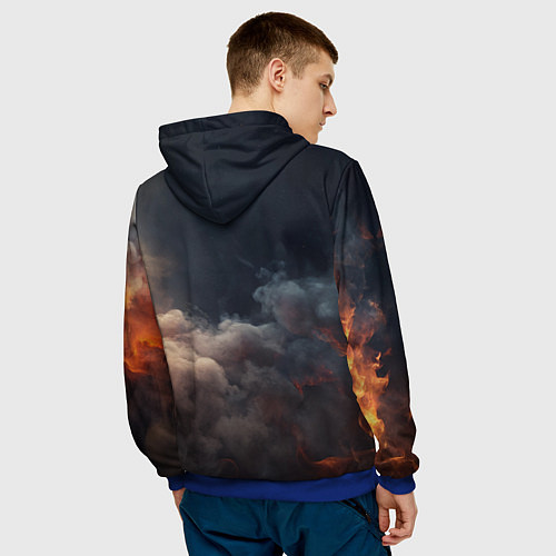 Мужская толстовка Kingdom Come Deliverance 2 лого / 3D-Синий – фото 4