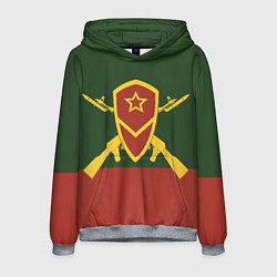 Мужская толстовка Мотострелковые войска: герб со щитом