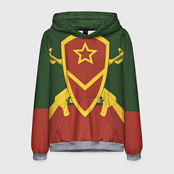 Мужская толстовка Мотострелковые войска: герб со щитом