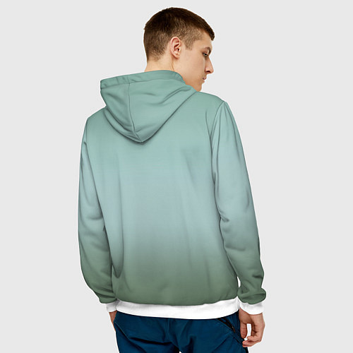 Мужская толстовка Mileena & Kotal Kahn - Mortal Kombat / 3D-Белый – фото 4