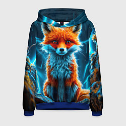 Мужская толстовка Лиса и молния