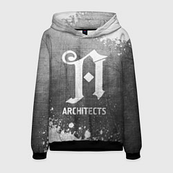 Мужская толстовка Architects - grey gradient