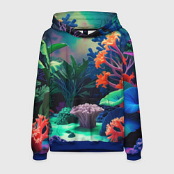 Мужская толстовка Морское дно с кораллами