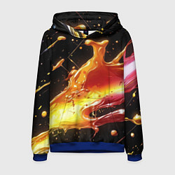 Мужская толстовка Динамичная краска текстура