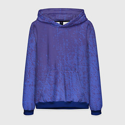 Мужская толстовка Джинс с потертостями-синий