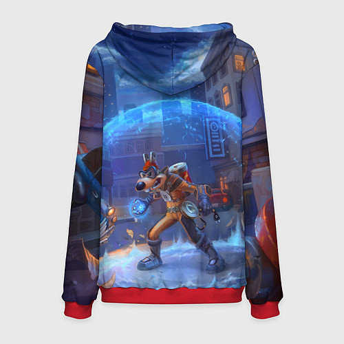 Мужская толстовка Мегавольт / 3D-Красный – фото 2