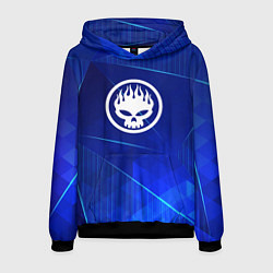 Мужская толстовка The Offspring blue poly