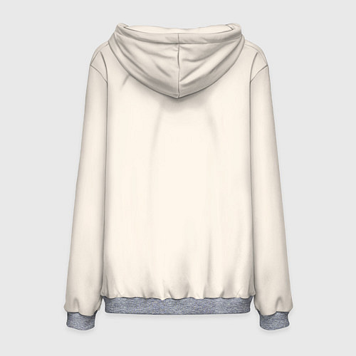 Мужская толстовка У меня тут кот вместо надписи / 3D-Меланж – фото 2