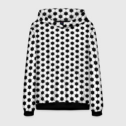 Мужская толстовка Текстура футбольного мяча