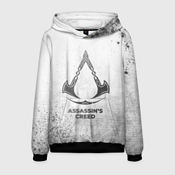 Мужская толстовка Assassins Creed - white gradient