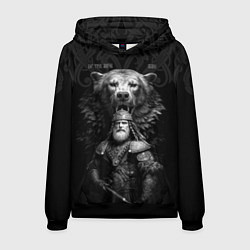 Мужская толстовка Велес славянский - бог богатырь