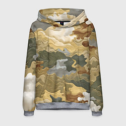 Мужская толстовка Золотистый камуфляж