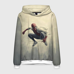 Мужская толстовка Человек паук в прыжке