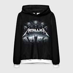 Мужская толстовка Metallica thrash metal - gesture
