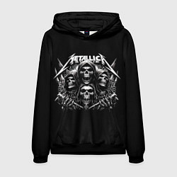 Мужская толстовка Metallica - four skulls
