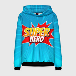 Мужская толстовка Superhero comic style