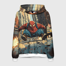 Мужская толстовка Маленький толстый человек-паук