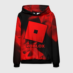 Мужская толстовка Roblox - red gradient