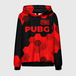 Мужская толстовка PUBG - red gradient посередине