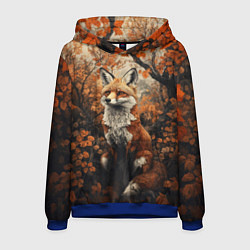 Мужская толстовка Лис в лесной чаще