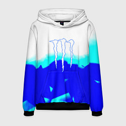 Мужская толстовка Monster energy abstraction