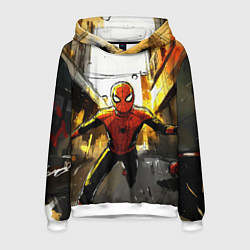 Мужская толстовка Бегущий человек - паук