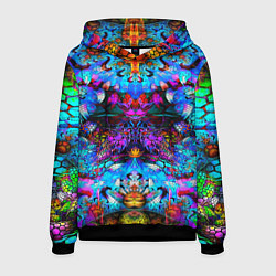 Мужская толстовка Абстракция стекло узор